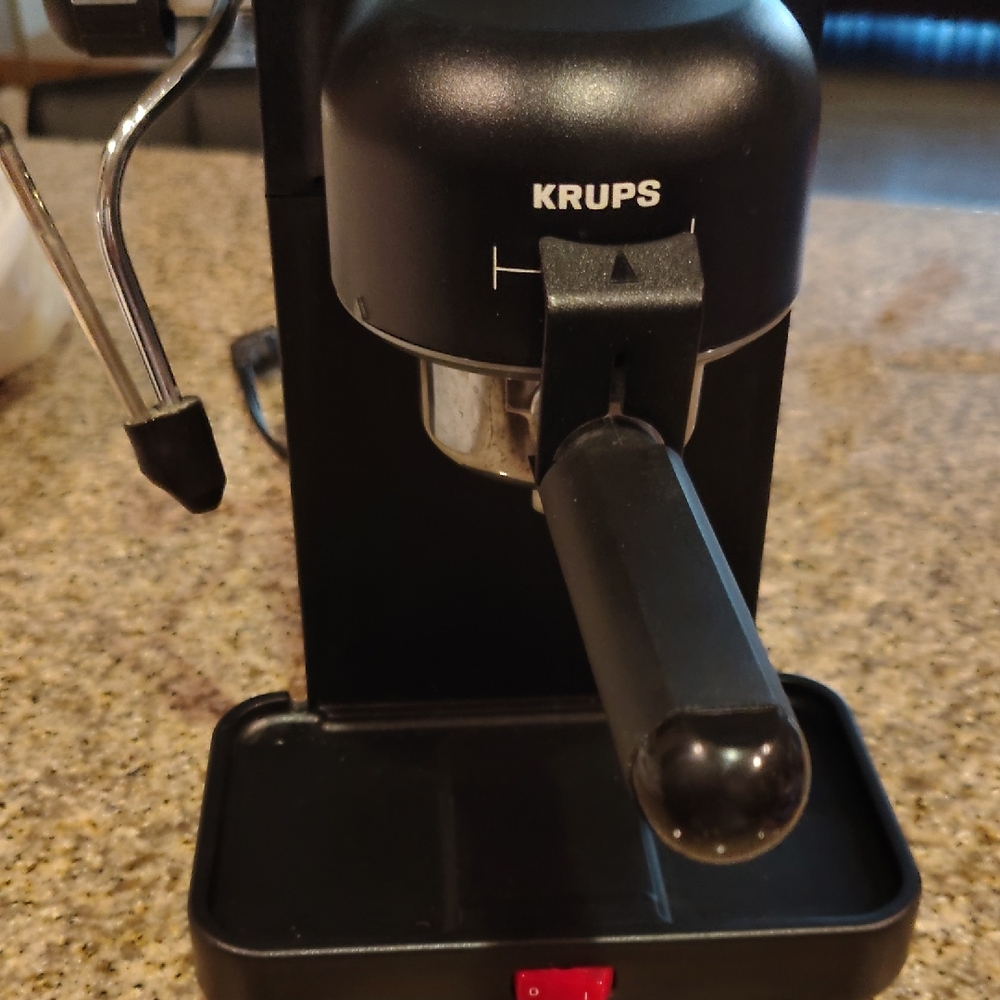 Krups Black Espresso Machine